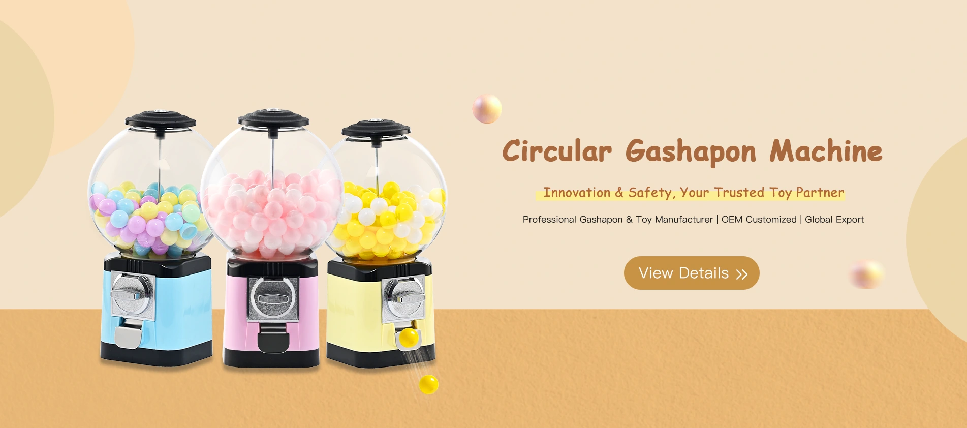 China Circulaire Gashapon-machinefabriek
