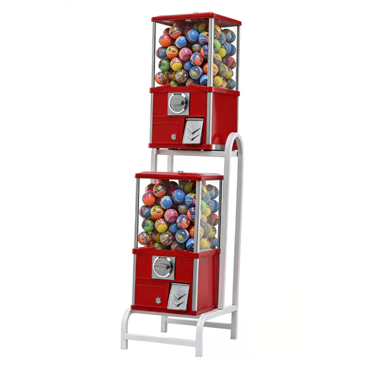 Dubbellaagse vierkante geïntegreerde Gashapon-machine